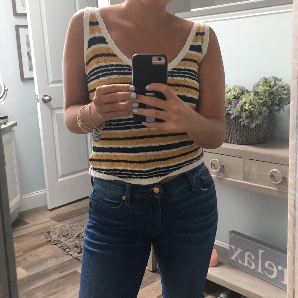 Free People tank sweater
